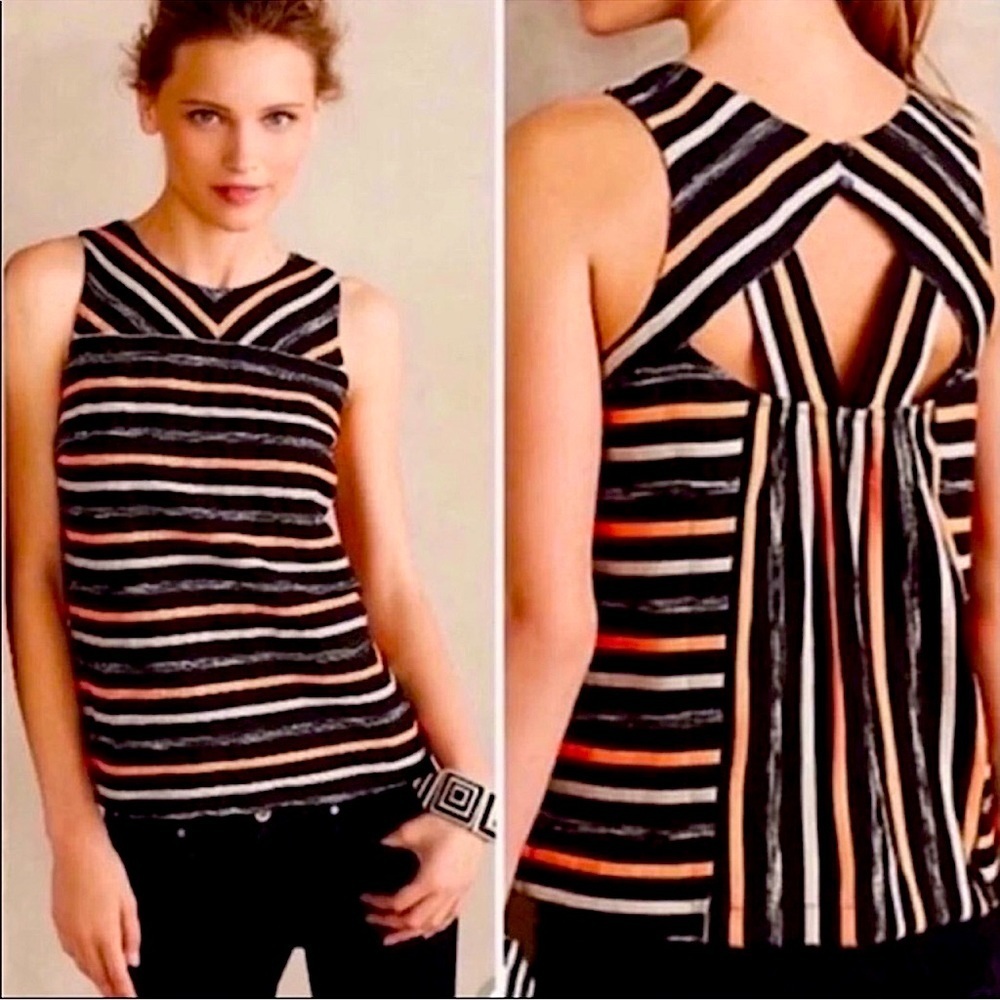 Anthropologie HD in Paris city tank US size 02 small